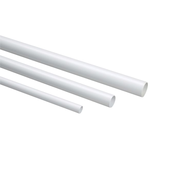 Group picture PVC flexible installation pipe white