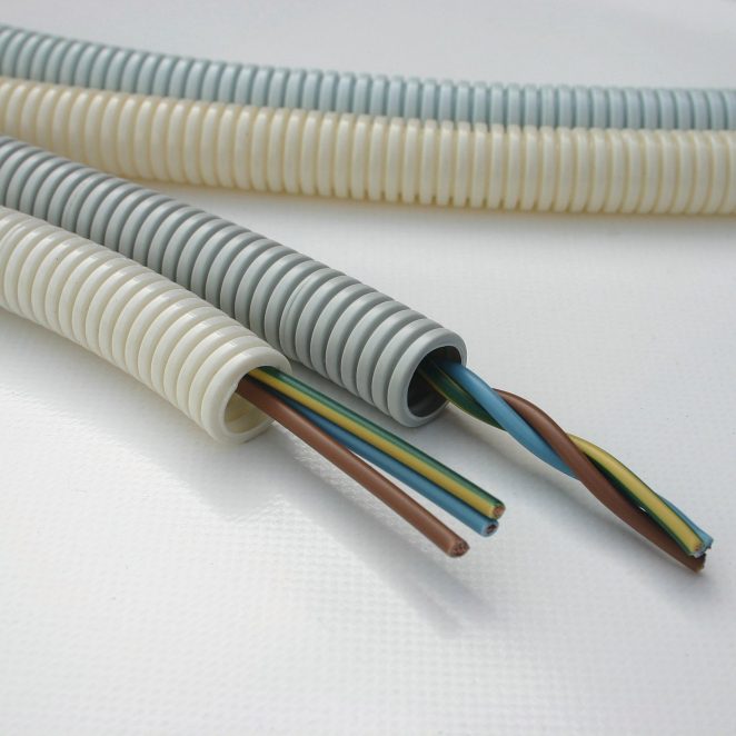 Group picture Pre wired flexible installation pipes