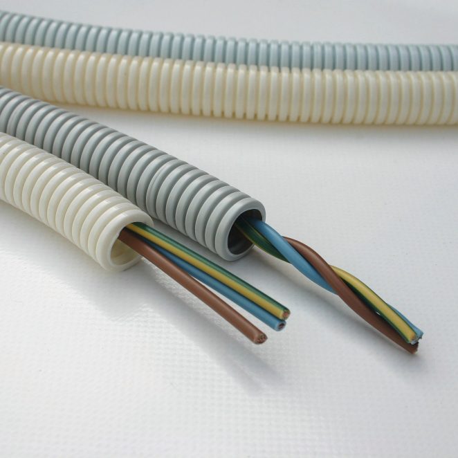 Group picture Pre wired flexible installation pipes