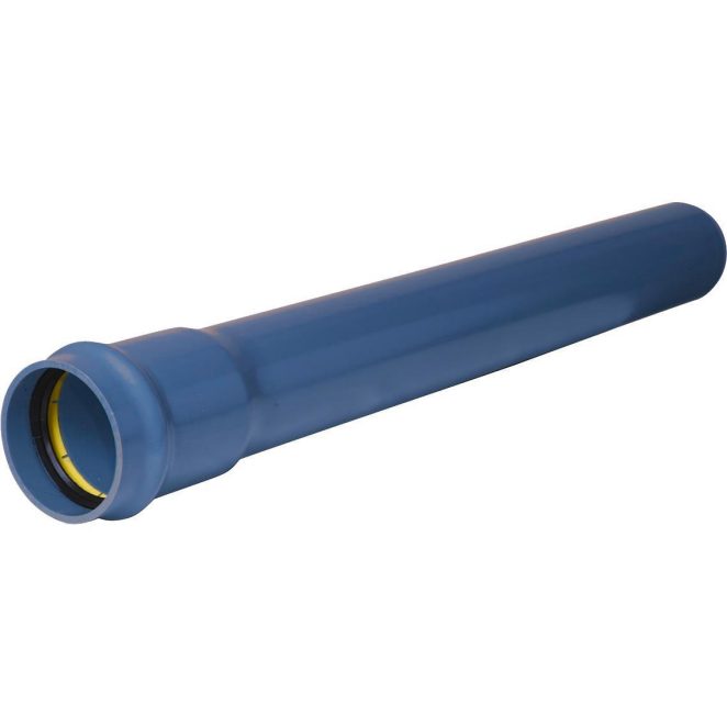 PVCU Smooth PN10 6m WS Irrigation Blue
