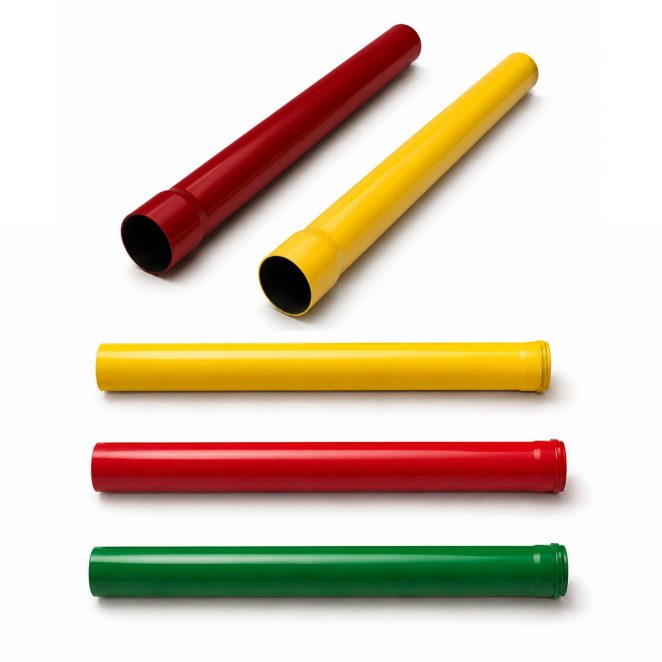Group picture smooth cable protection pipes