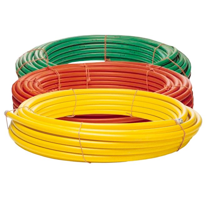 Group picture Smooth cable protection SRNxSRS coil multicolor