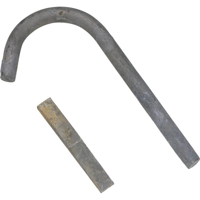 Steel bracket rock mounting grey_1