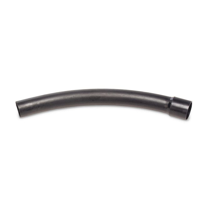 PE bend 45 deg SRE-P w conical coupler UV black