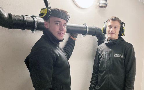 Albin Perjos och Adam Sjöblom