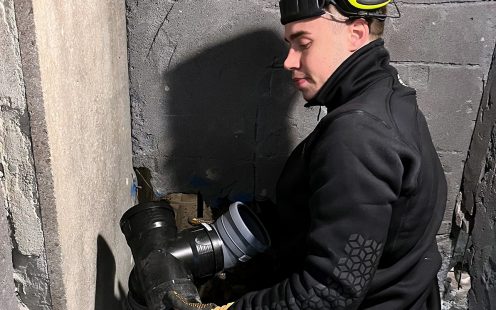 VEISABs VD Mikael Hagenvald & Peter Forsell Pipelife AB.