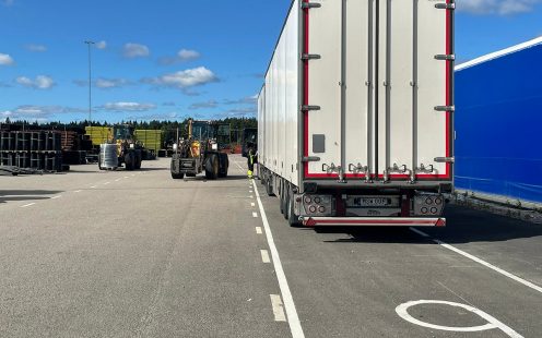 Stora Neden rör i terräng