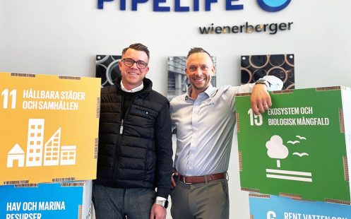 David Ander , Pipelife och Dan Wärja, Wideco presenterar Smarta lösningar