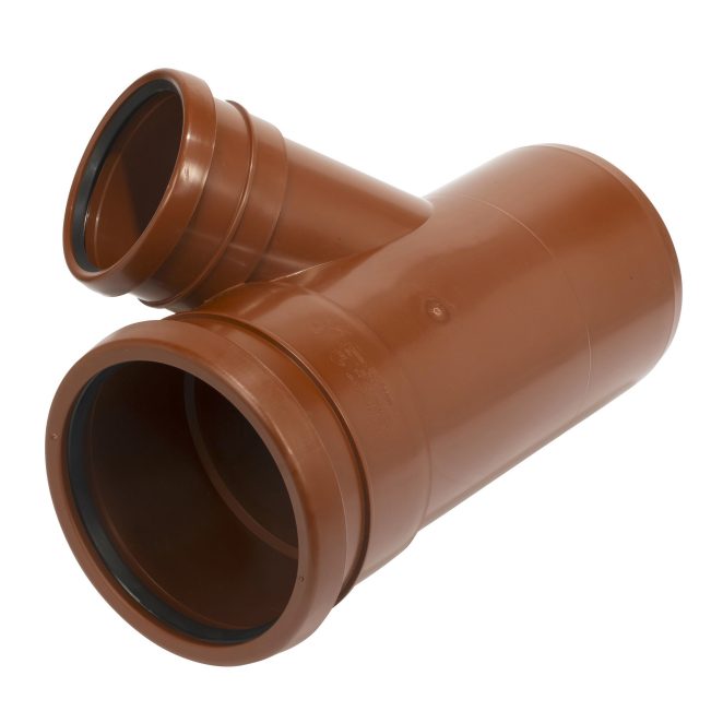 PP Sewage branch 160-110mm 45deg
