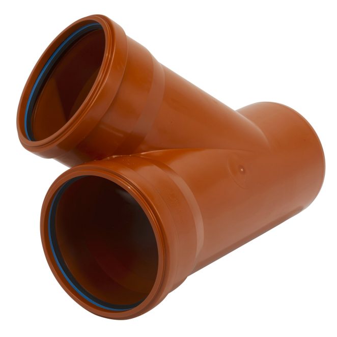 PP Sewage branch 200-200mm 45deg