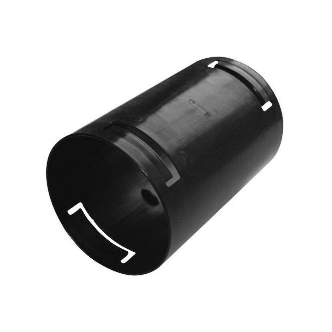 PP double socket black