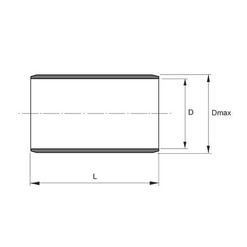 Measurement drawing Smartline repair socket