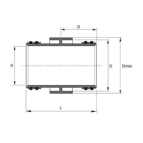 Measurement drawing Smartline coupler