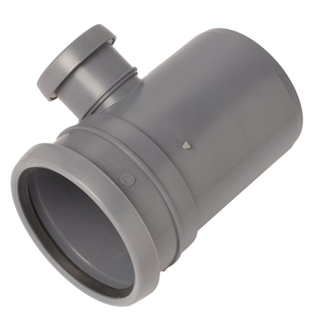 PP Soil branch 110-50mm 90deg grey Nordic