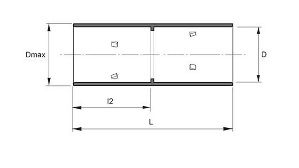 Measurement drawing Smooth Repair socket