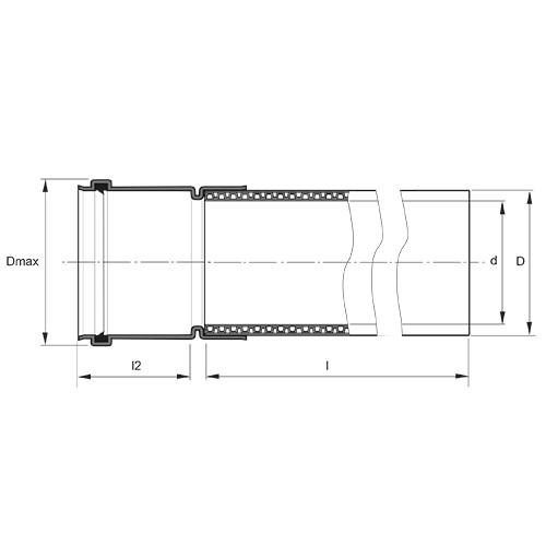 Measurement drawing Cable Viper3