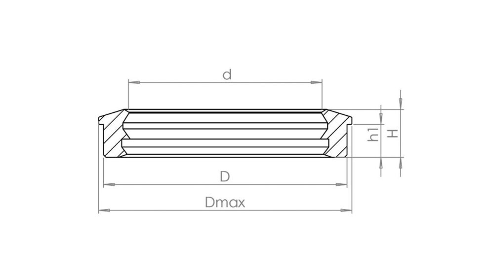 Measurement drawing Manschett 315-458 Infra