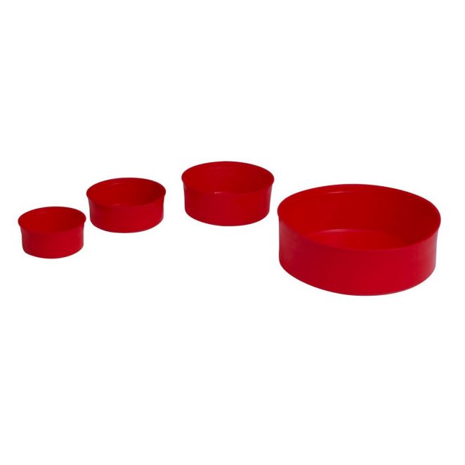 PE cap-plug red DBI-dut