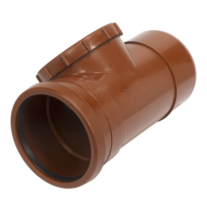 PP Sewage access pipe w cover 160mm