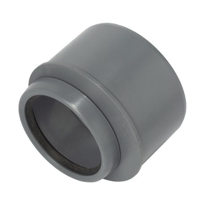 PP Soil reducer short 110-75mm grey Nordic
