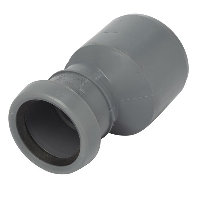 PP Soil reducer 75-50mm grey Nordic