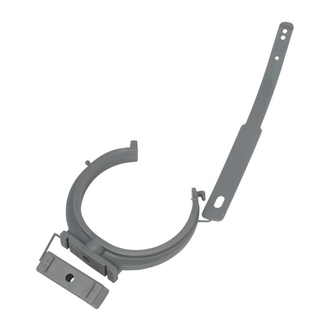 PP Soil snap hanger 110mm grey Nordic