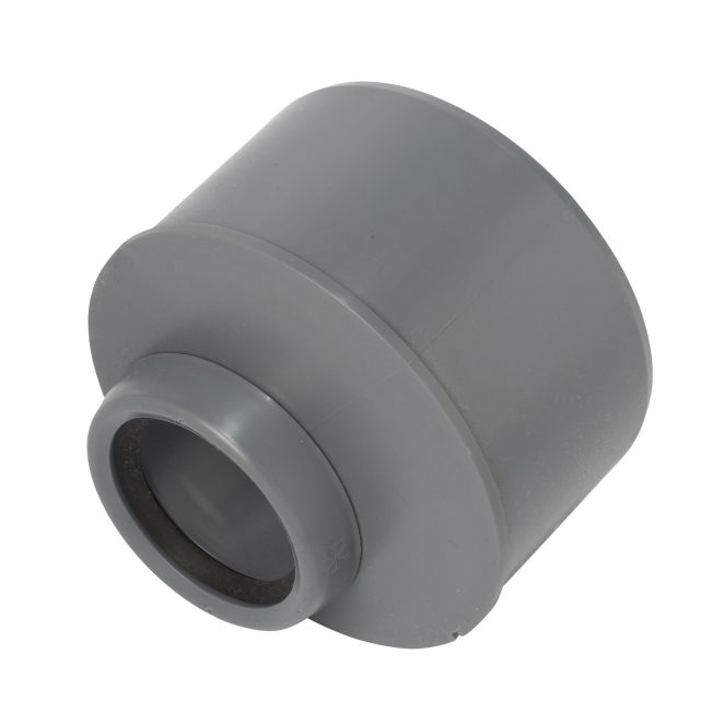 PP Soil reducer short 110-50mm grey Nordic