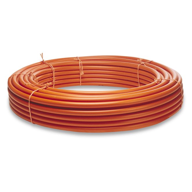PE smooth 1w cable protection tele srn orange