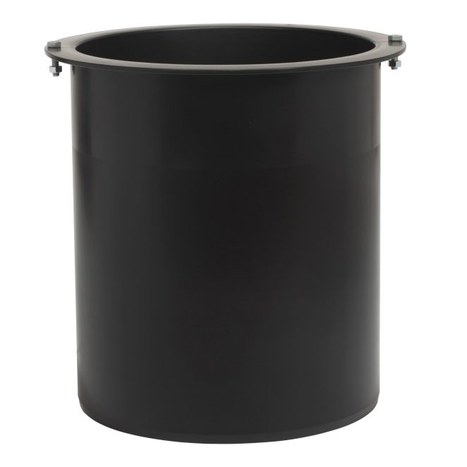 PP Telescope pipe 315 750mm w o socket