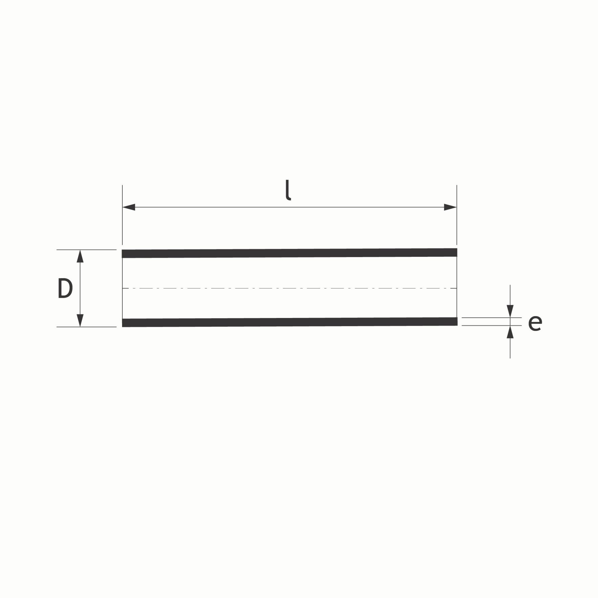 PE100 RC Tryckrör 200x11,9mm L=12m SDR17 PN10 svart