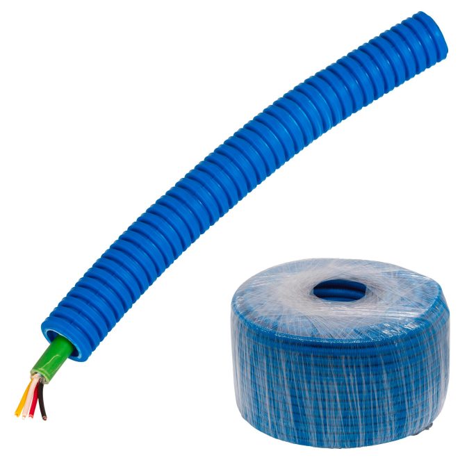 PP prewired powerflex KNX-EIB 100m Blue