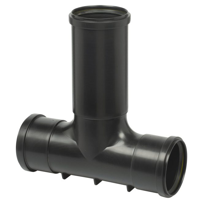PP Rodding Tee 110x110 black