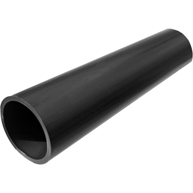 PE pressure pipe black