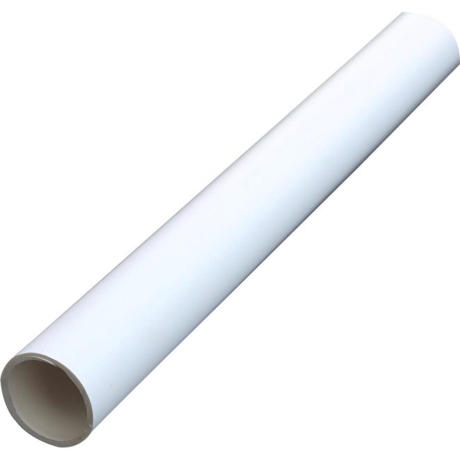PVC electro pipe 750N white