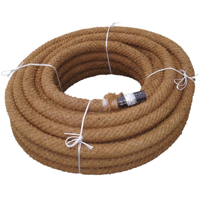 PVC JDR Land drainage with cocos fiber