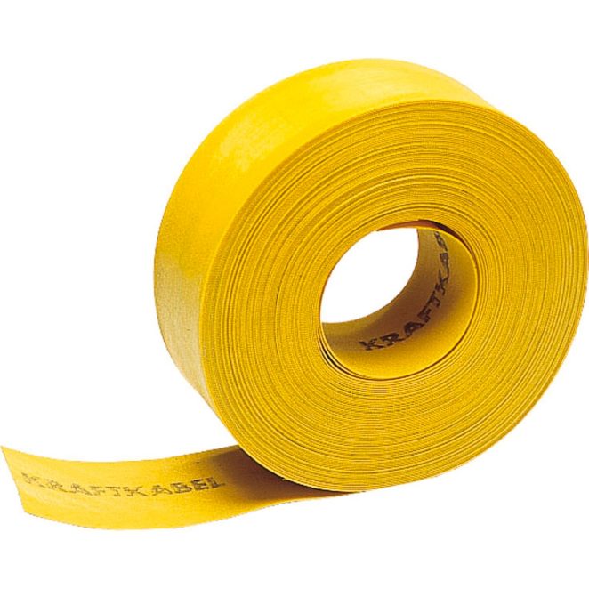 PE Cable protection tape 125 50m yellow 