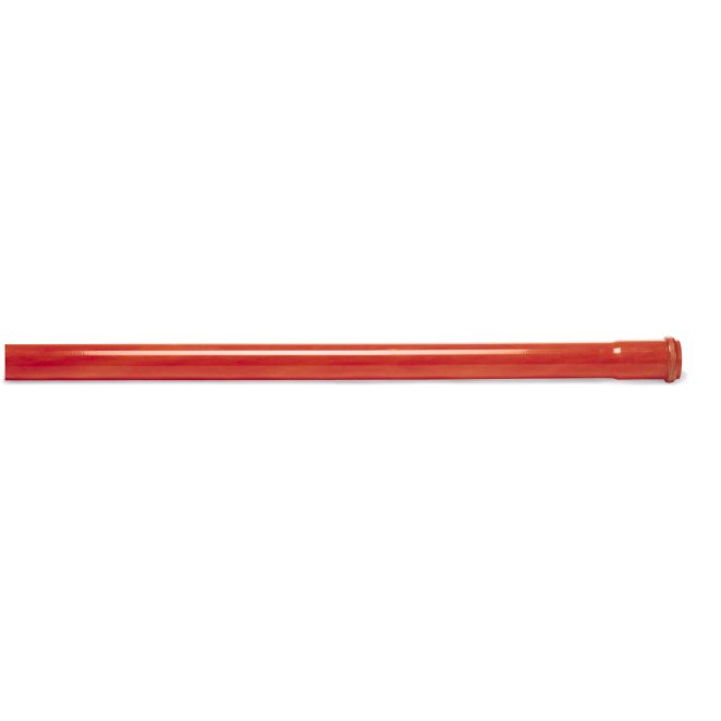 PVC smooth cable protection w coupler sealed orange