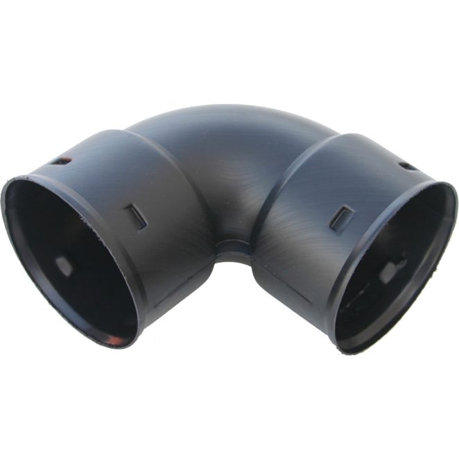 PE BDR DW Drain Bend Black