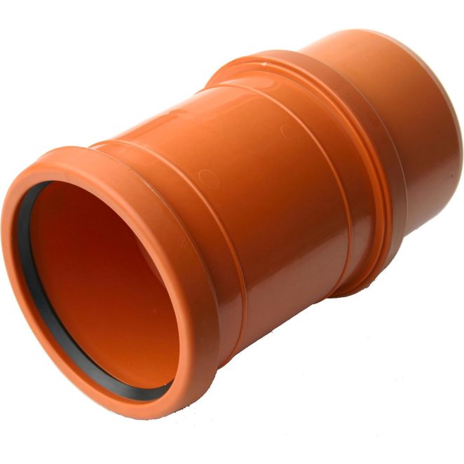 PE Infra connection pipe redbrown