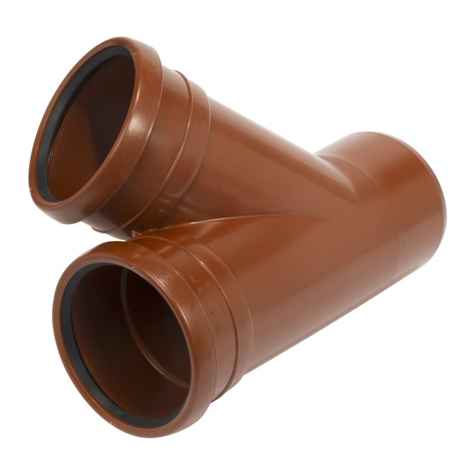 PP Sewage branch 110-110mm 45deg