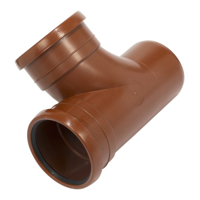 PP Sewage branch 110-110mm 90deg