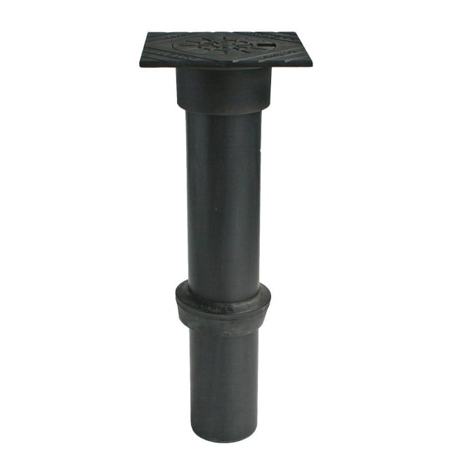 T20 telescope cover for rodding Tee  D400 Black