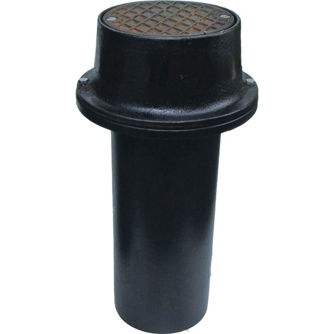 Pro telescope cover for 110 riser pipe