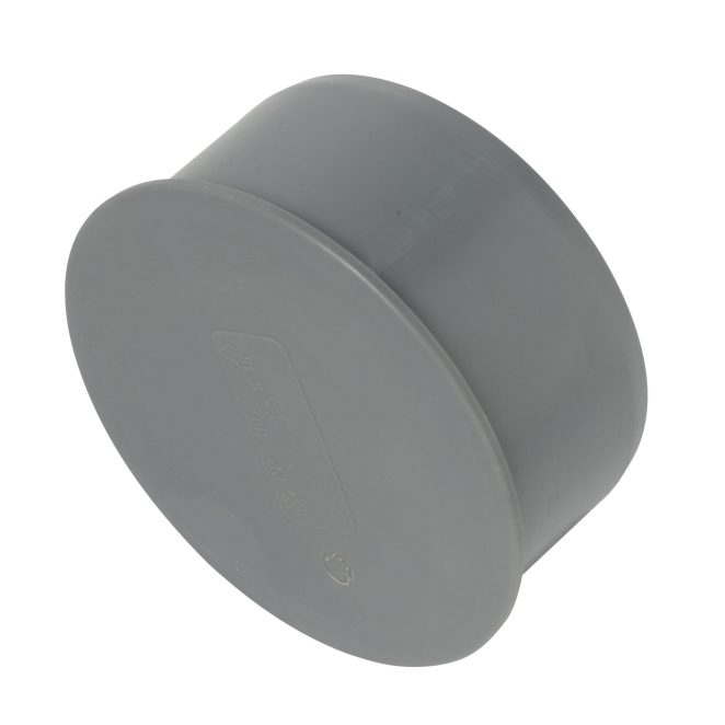 PP Soil plug 110mm grey Nordic