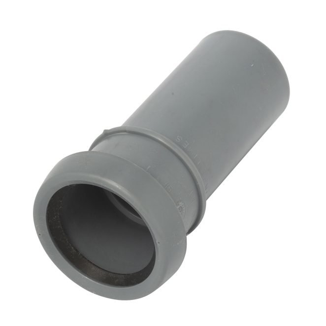 PP Soil water trap socket 50mm grey Nordic